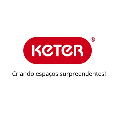 Keter Alto Più Closet, Made of Resin, Grey, 68 x 39 x 166 cm