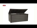 Brushwood 454L Storage Box - Grey